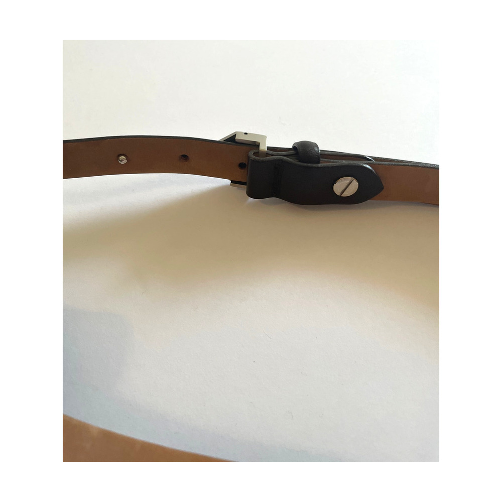 Y2K Byblos Belt Bag Haircalf Leather Snakeskin Print Flap Vintage Designer Italy - Picture 11 of 16